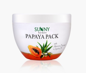 SUNNY PAPAYA PACK(With Aloevera, Papaya & Jojoba Oil)