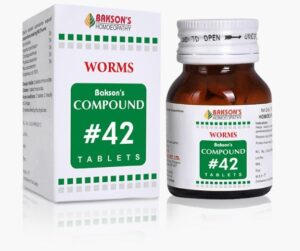 BAKSON'S COMPOUND # 42(100 tablets)