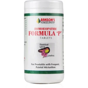 BAKSON HOMOEOPATHIC FORMULA 'P' TABLETS(200 tab)