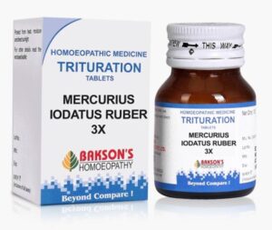BAKSON Mercurius iodatus ruber(100 tablets)